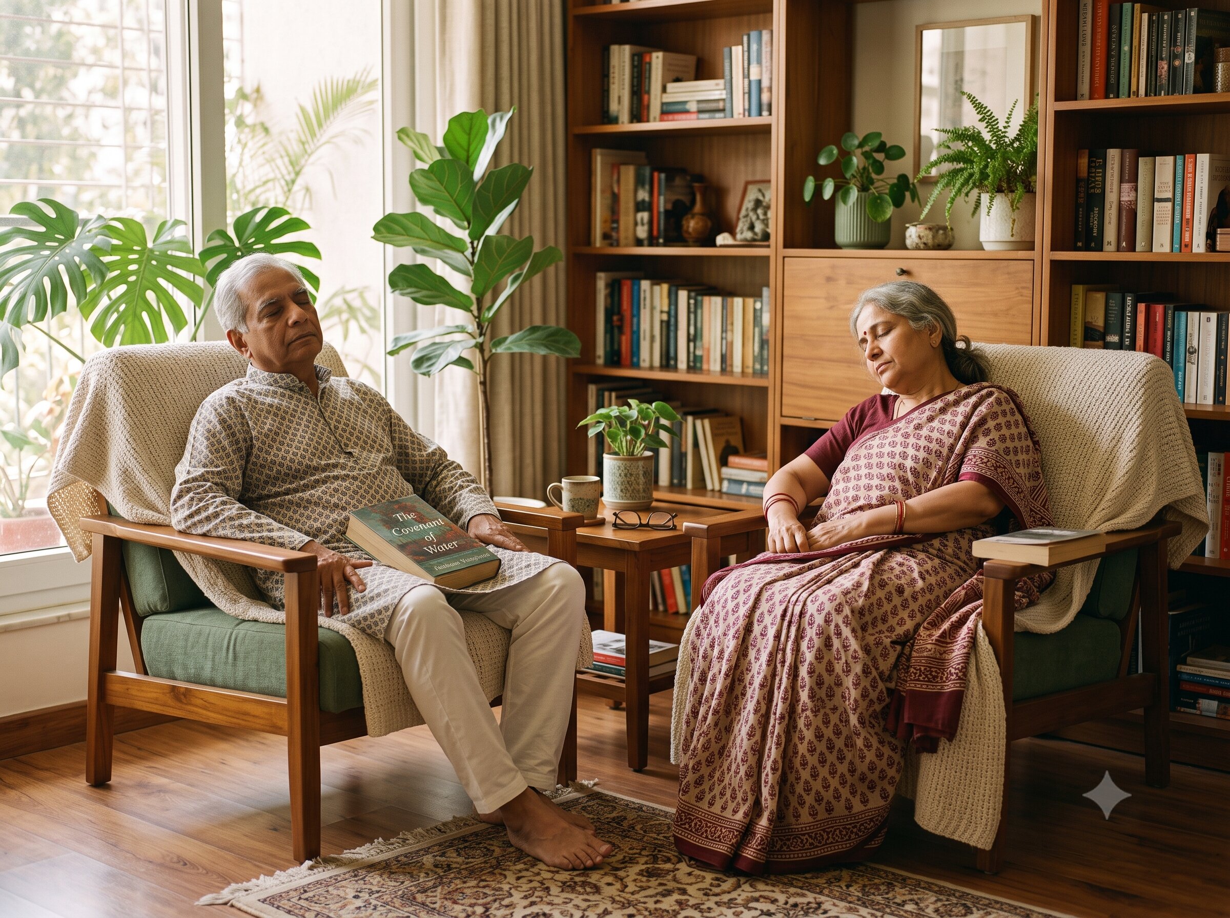 10:00 am at Novara Senior Living: Morning activity — light stretching, a walk in the garden, or a reading circle